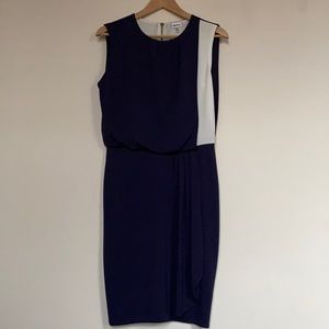 DK NYC Navy & White Cocktail Dress XS